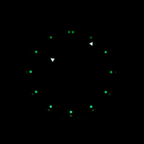 LEMAN DUAL TIME WHITE DIAL (WATCH ONLY)