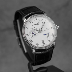 VILLERET DEMI-FUSEAU HORAIRE WHITE DIAL (WATCH ONLY)