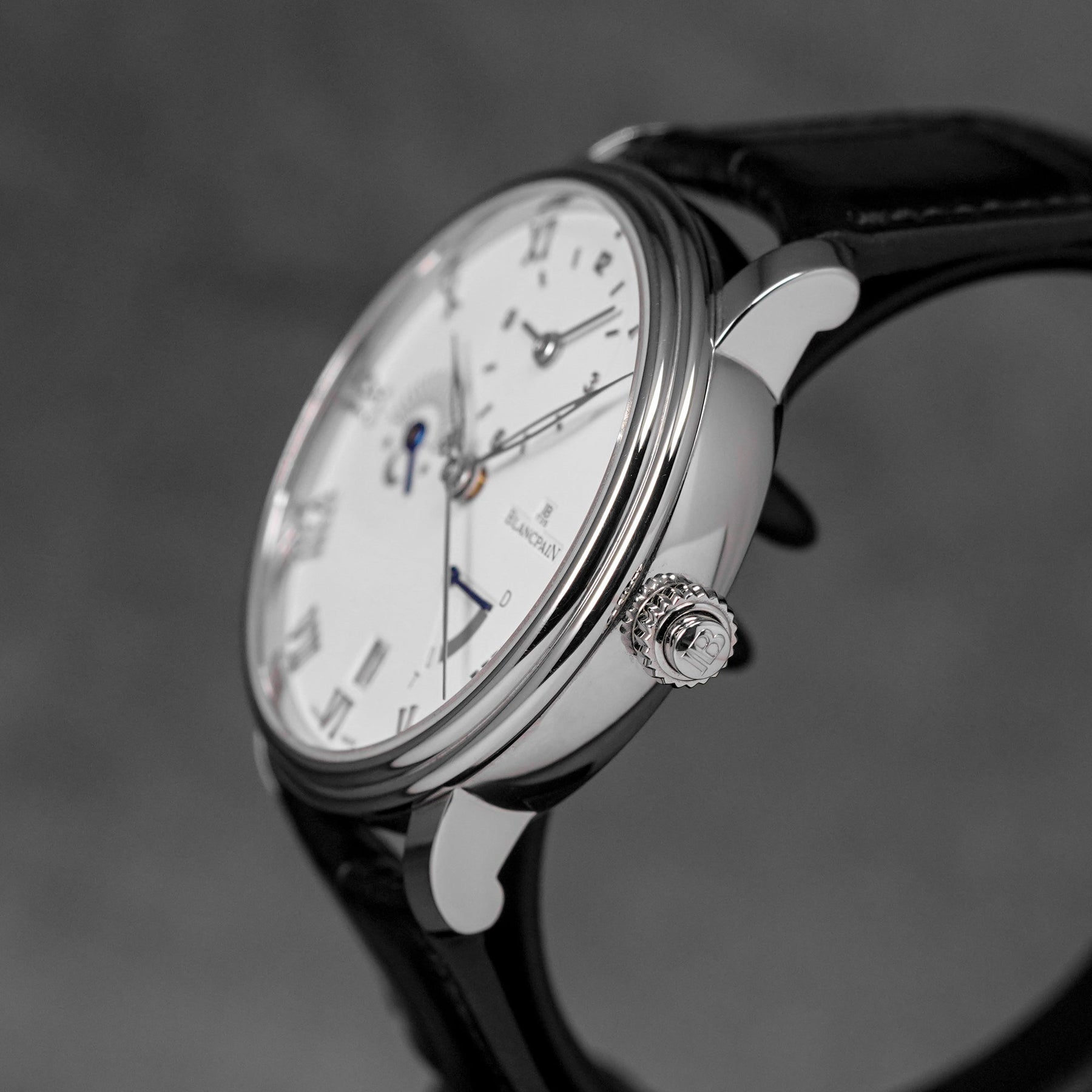 VILLERET DEMI-FUSEAU HORAIRE WHITE DIAL (WATCH ONLY)