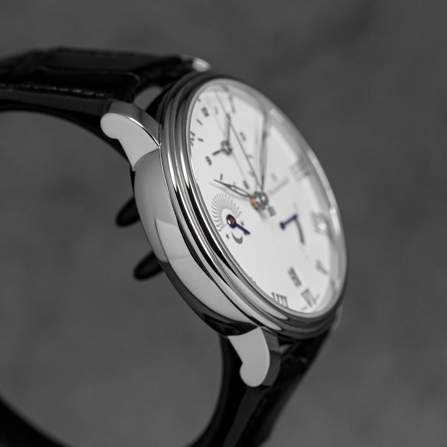 VILLERET DEMI-FUSEAU HORAIRE WHITE DIAL (WATCH ONLY)
