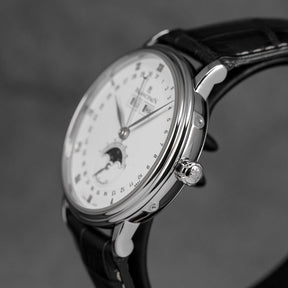 VILLERET QUANTIEME COMPLET MOONPHASE WHITE DIAL (2008)
