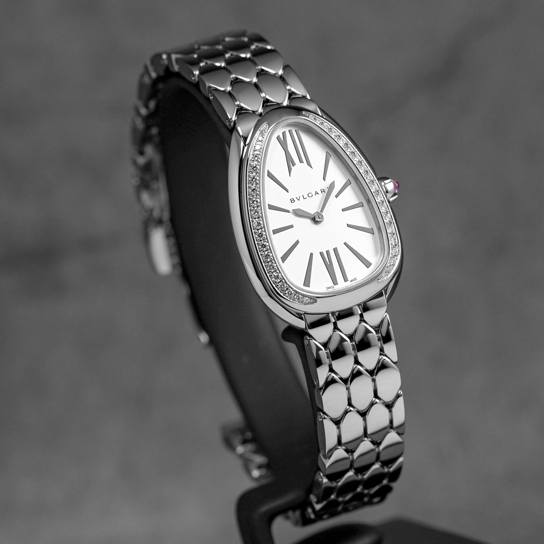 harga blvgari serpenti sedutori silver diamond