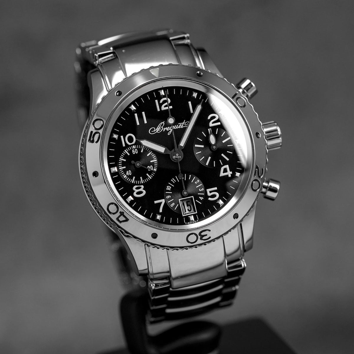 TYPE XX AERONAVALE CHRONOGRAPH BLACK DIAL (WATCH ONLY)