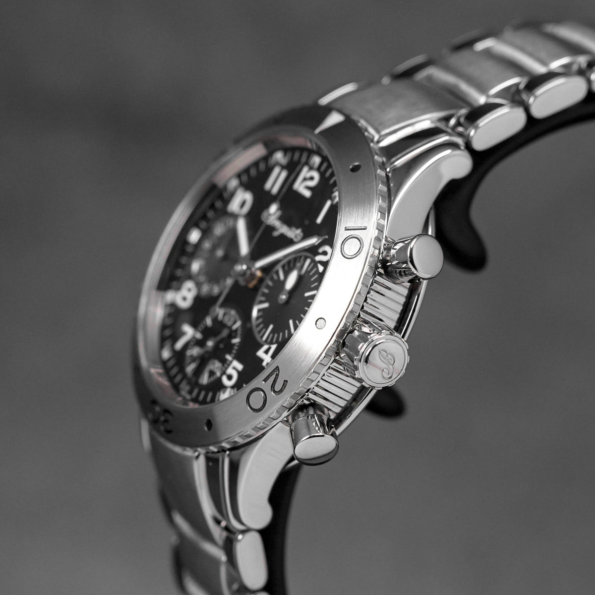 TYPE XX TRANSATLANTIQUE CHRONOGRAPH BLACK DIAL (WATCH ONLY)