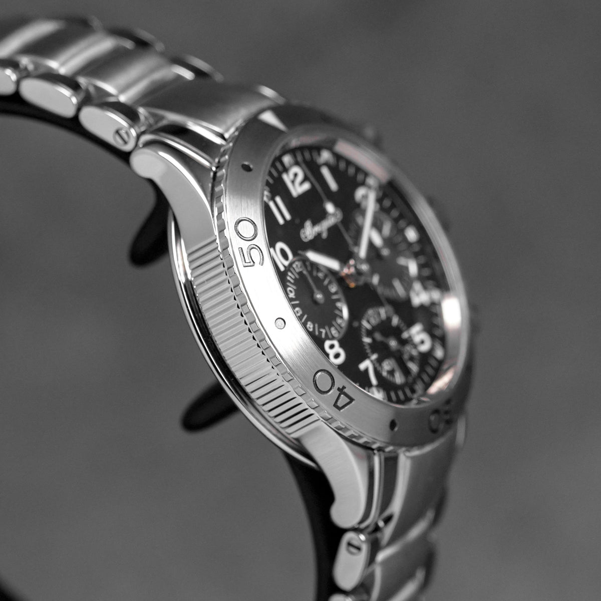 TYPE XX TRANSATLANTIQUE CHRONOGRAPH BLACK DIAL (WATCH ONLY)