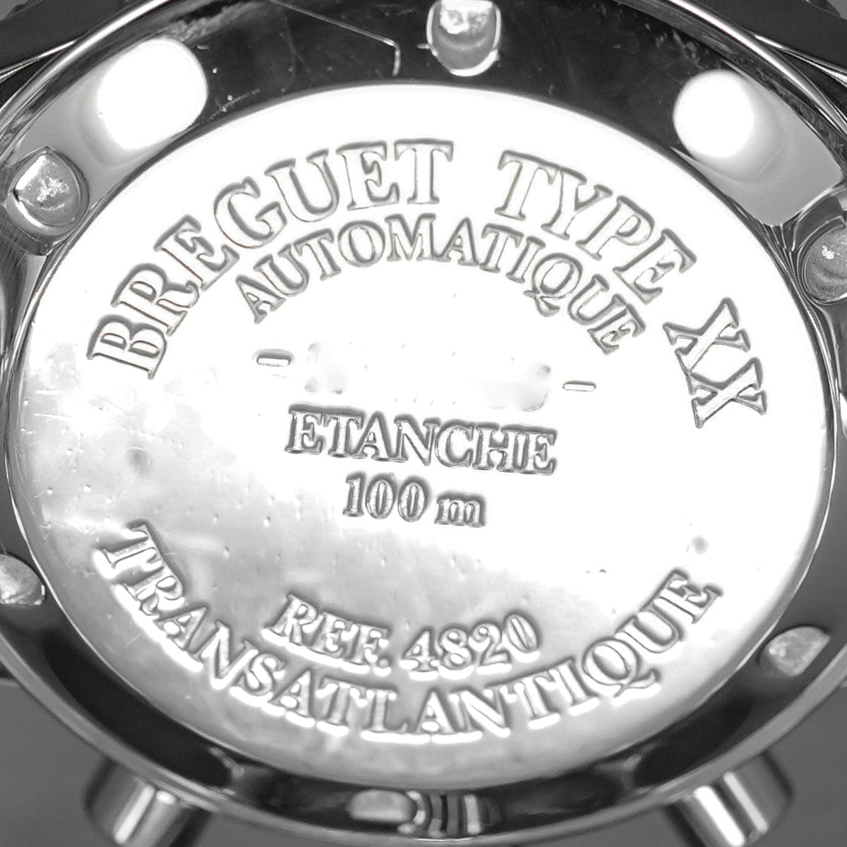 TYPE XX TRANSATLANTIQUE CHRONOGRAPH BLACK DIAL (WATCH ONLY)
