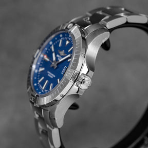 harga breitling avenger 43 blue