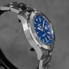 harga breitling avenger 43 blue