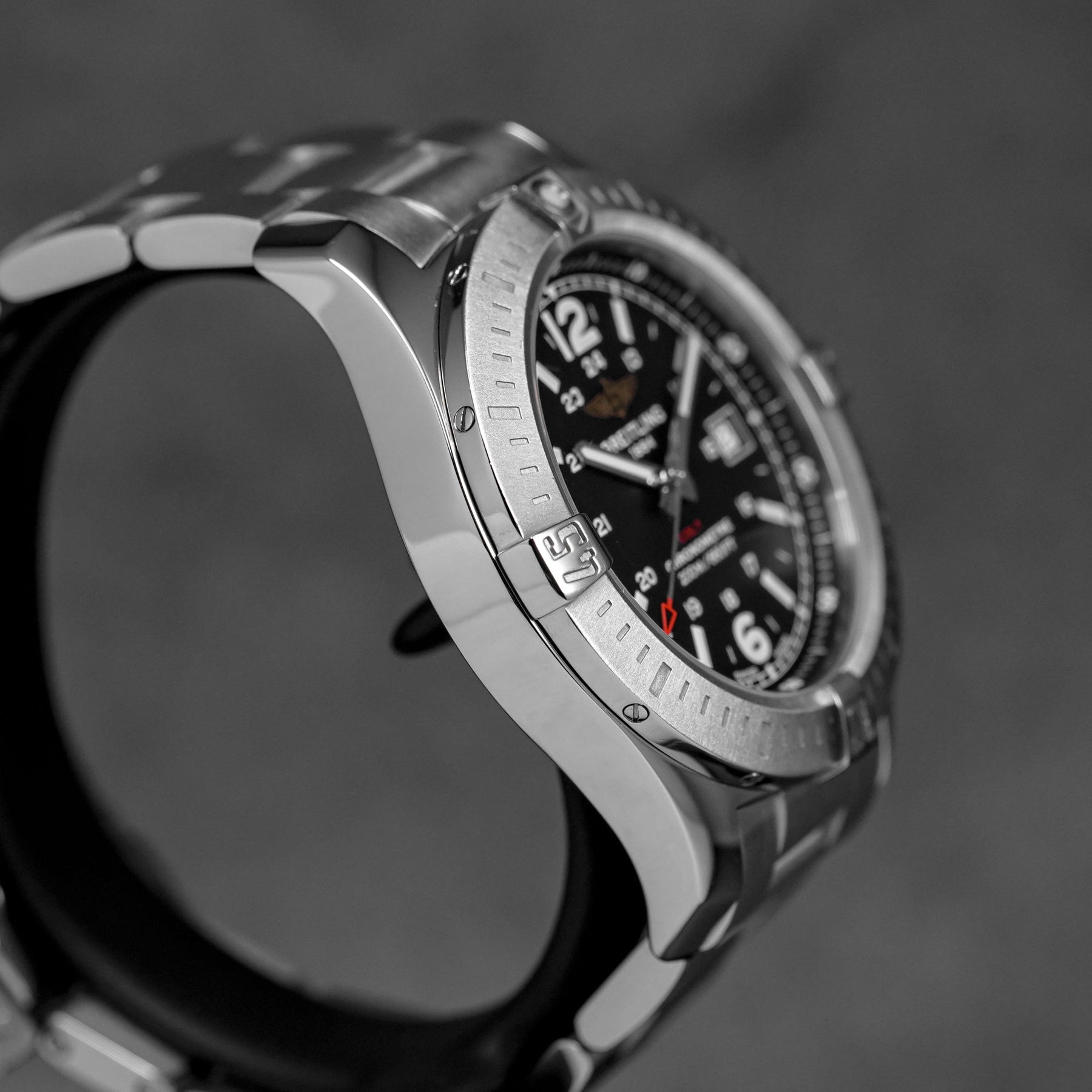 harga breitling colt 44 black