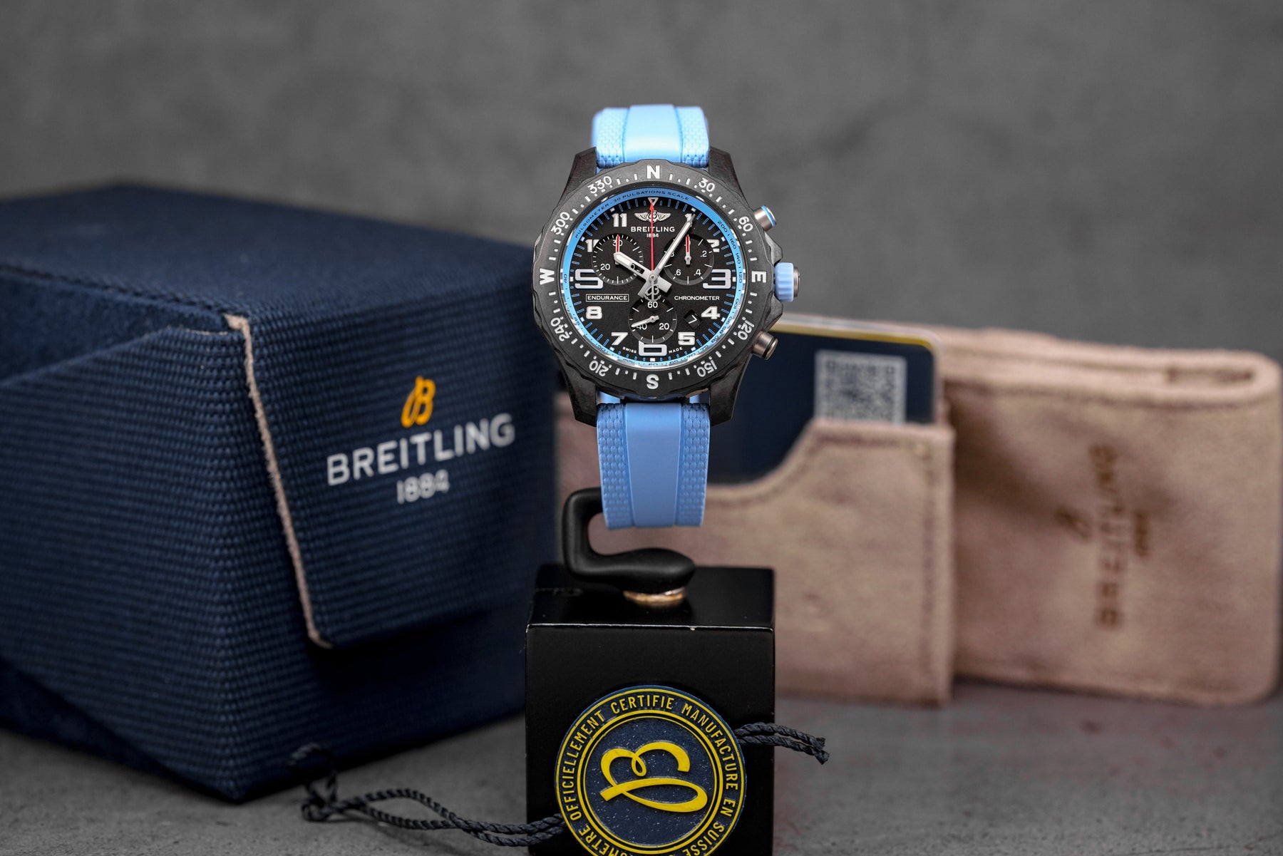 harga breitling endurance pro 38 blue