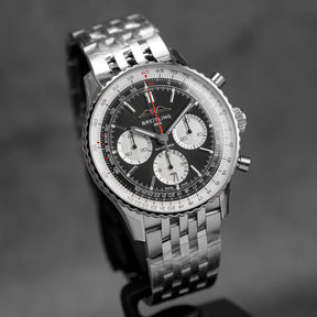 harga breitling navitimer b01 43 chrono black