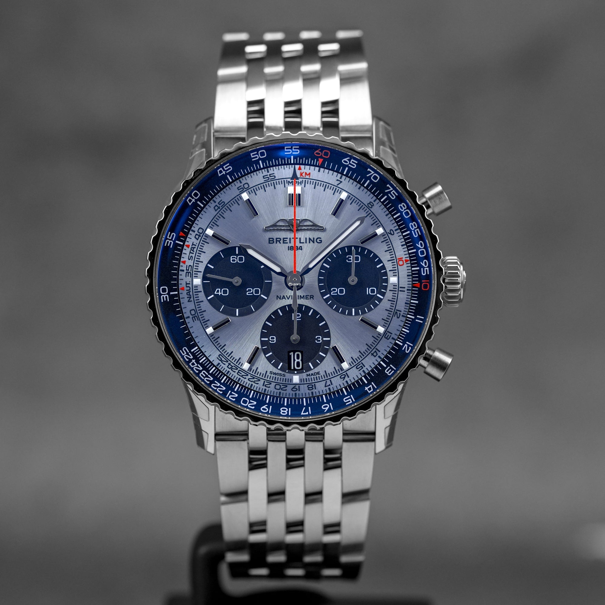 NAVITIMER B01 CHRONOGRAPH 41MM ICE BLUE DIAL (2026)