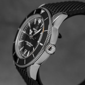 harga breitling superocean b31 black