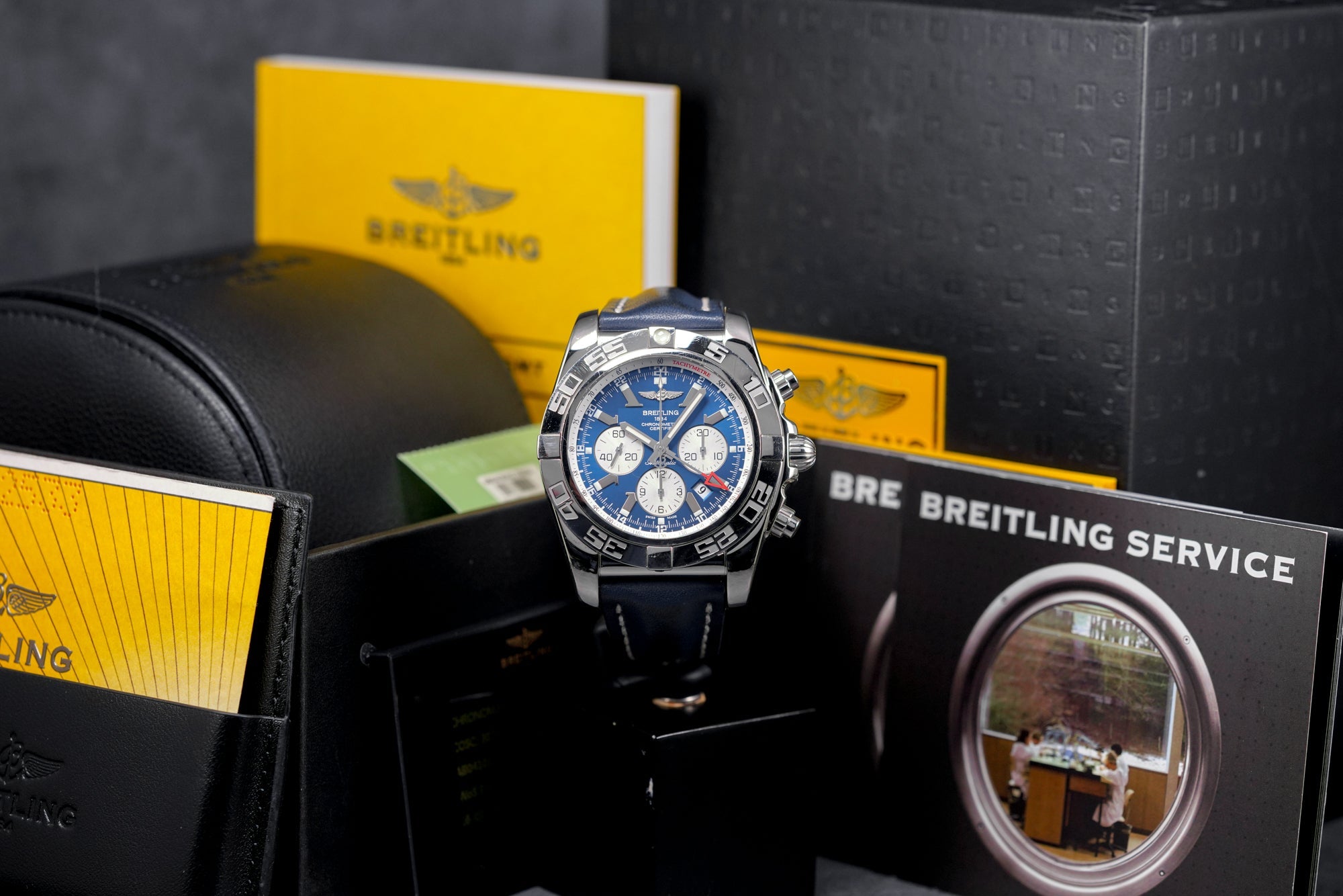 CHRONOMAT GMT 47MM BLUE DIAL (2014)
