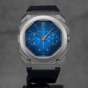 OCTO FINISSIMO CHRONOGRAPH GMT TITANIUM YOSHIDA BLUE LIMITED EDITION (2024)
