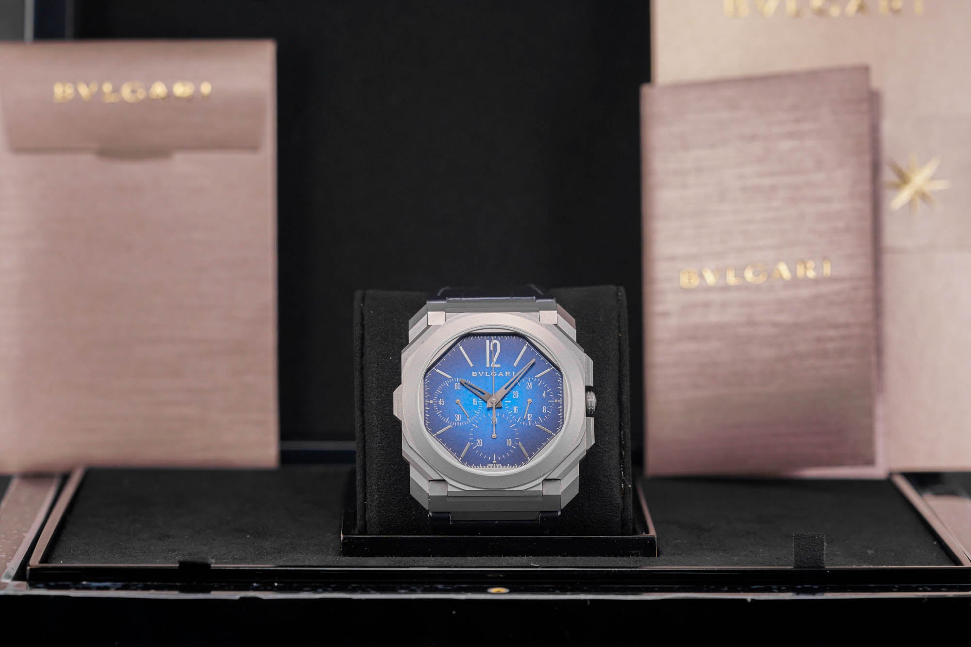 OCTO FINISSIMO CHRONOGRAPH GMT TITANIUM YOSHIDA BLUE LIMITED EDITION (2024)