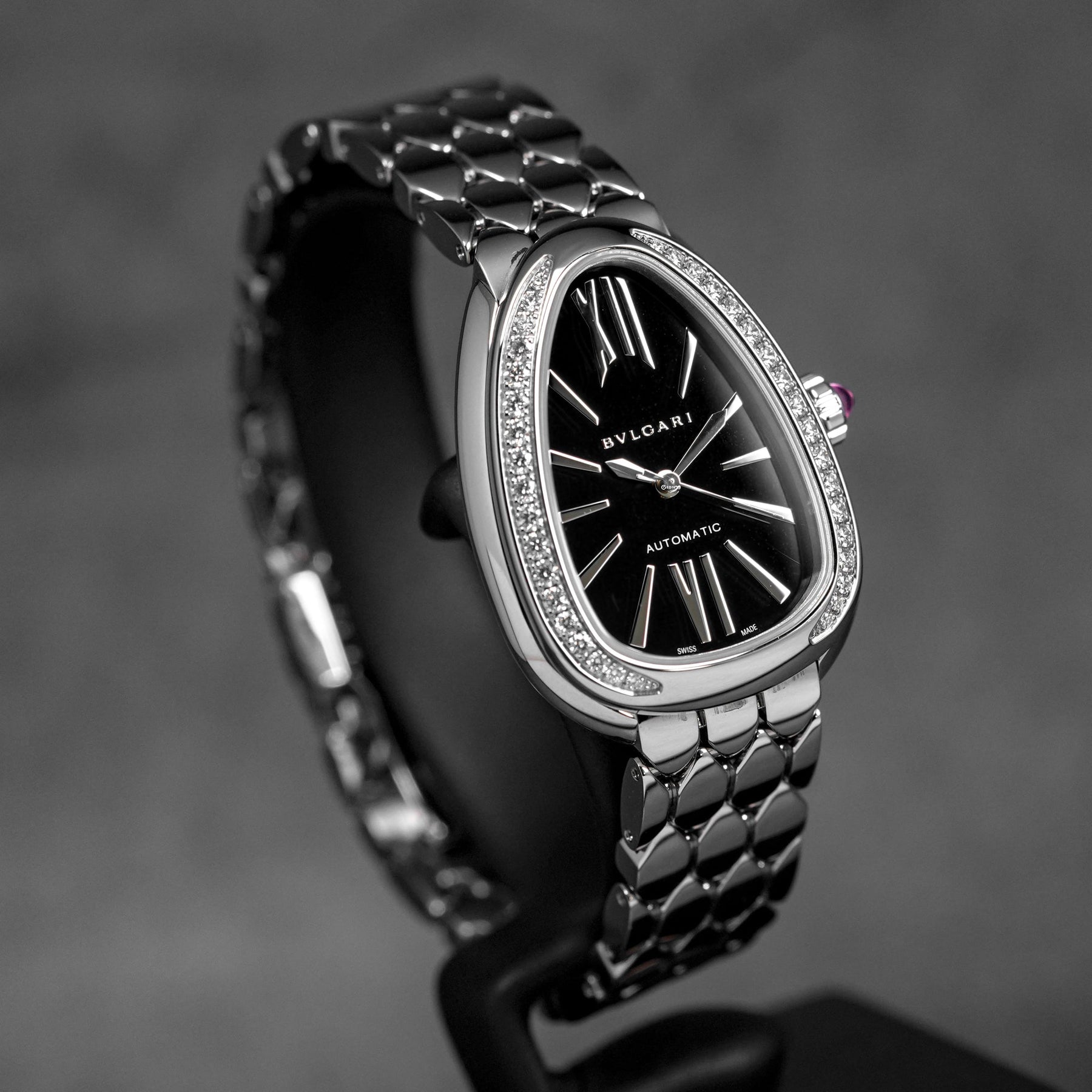 SERPENTI SEDUTTORI BLACK DIAL DIAMOND BEZEL (2025)