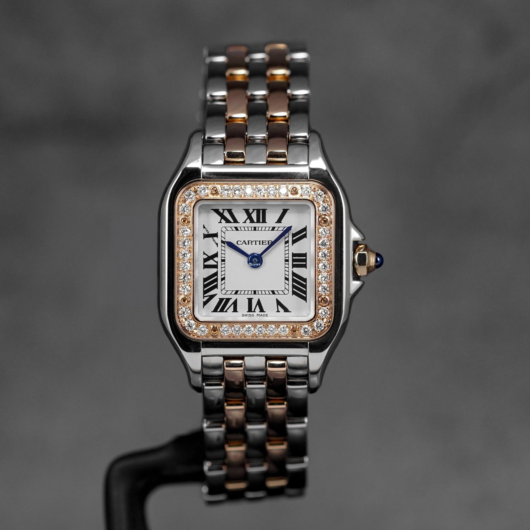 PANTHÈRE S TWOTONE ROSEGOLD SILVER DIAL DIAMOND BEZEL (2022)
