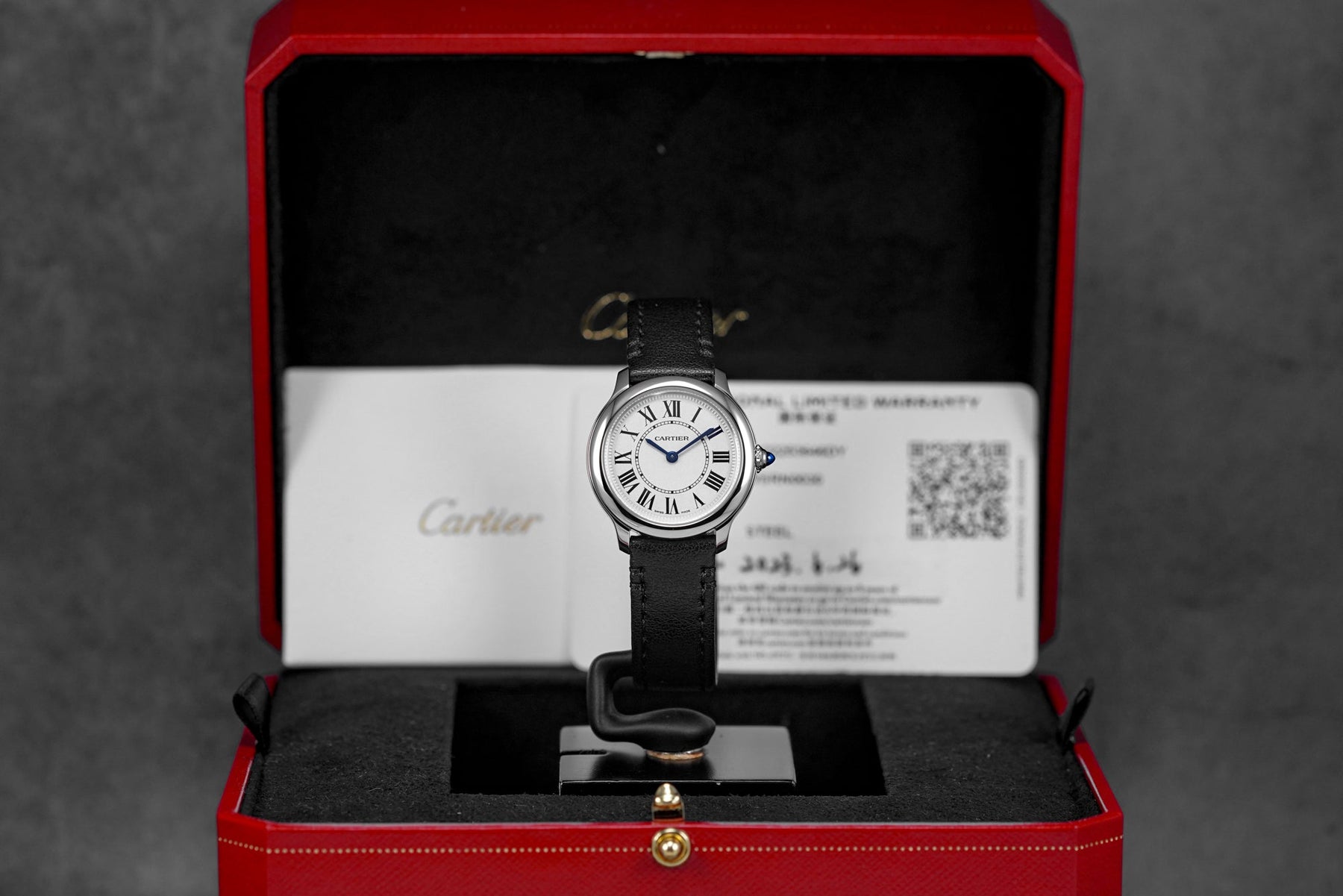 RONDE MUST SILVER DIAL LEATHER STRAP (2023)