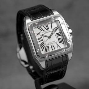 harga cartier santos 100 xl white