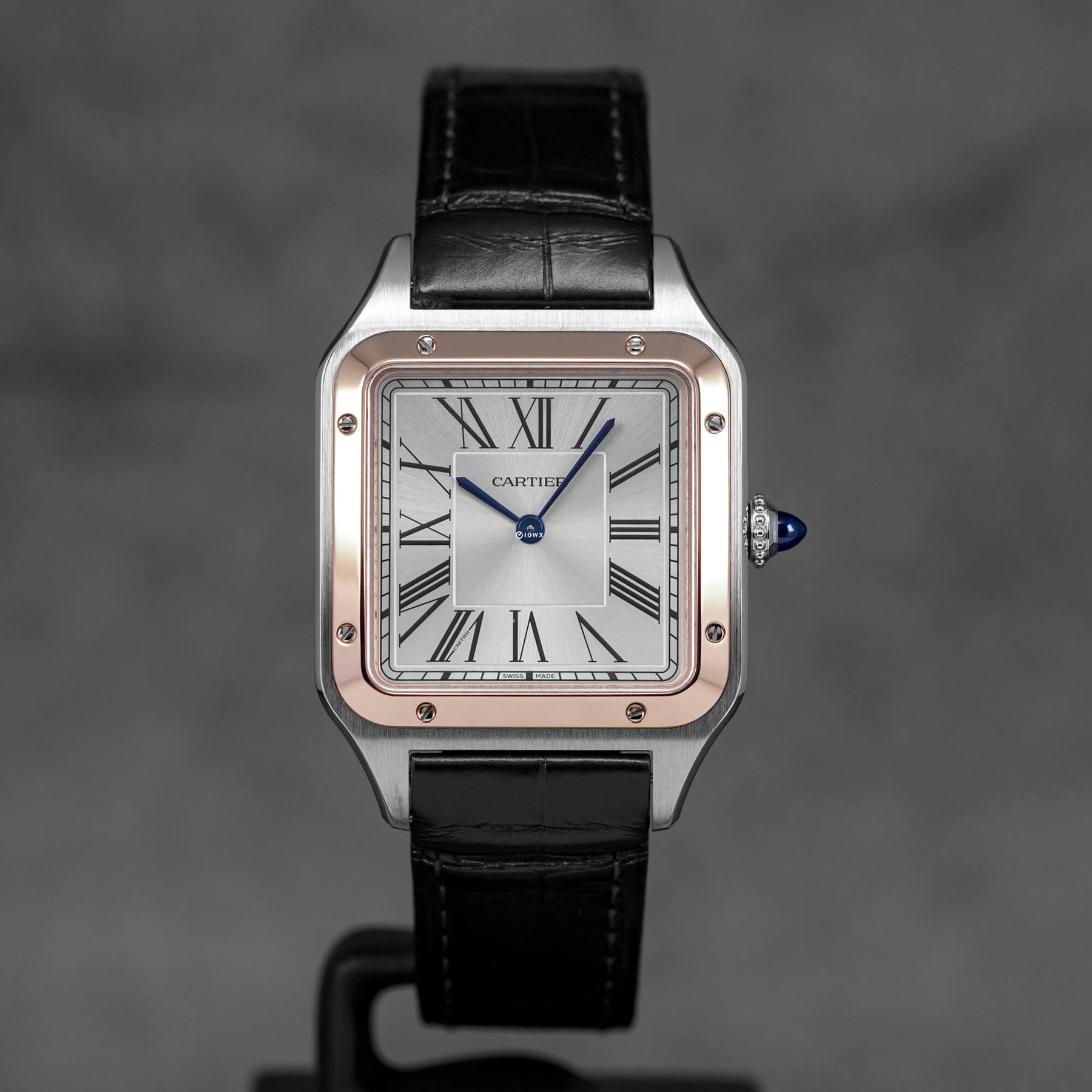 SANTOS DUMONT L TWOTONE ROSEGOLD SILVER DIAL (2025)