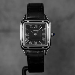 CARTIER SANTOS DUMONT L BLACK LACQUER DIAL (2026) - OMNILUXE