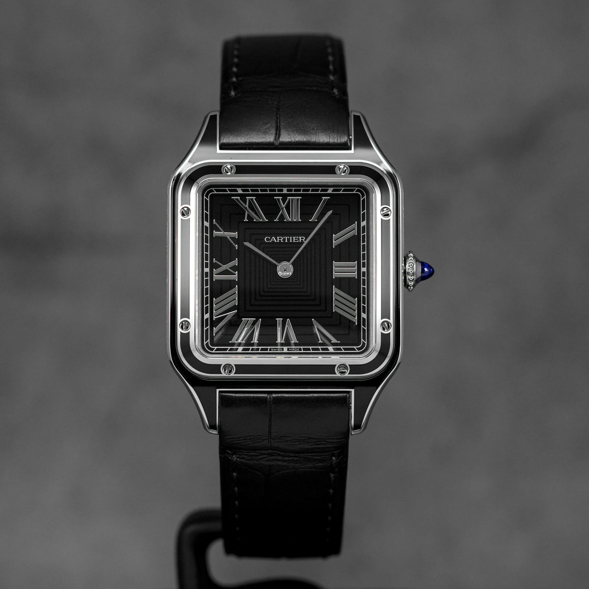harga cartier santos dumont l black lacquer