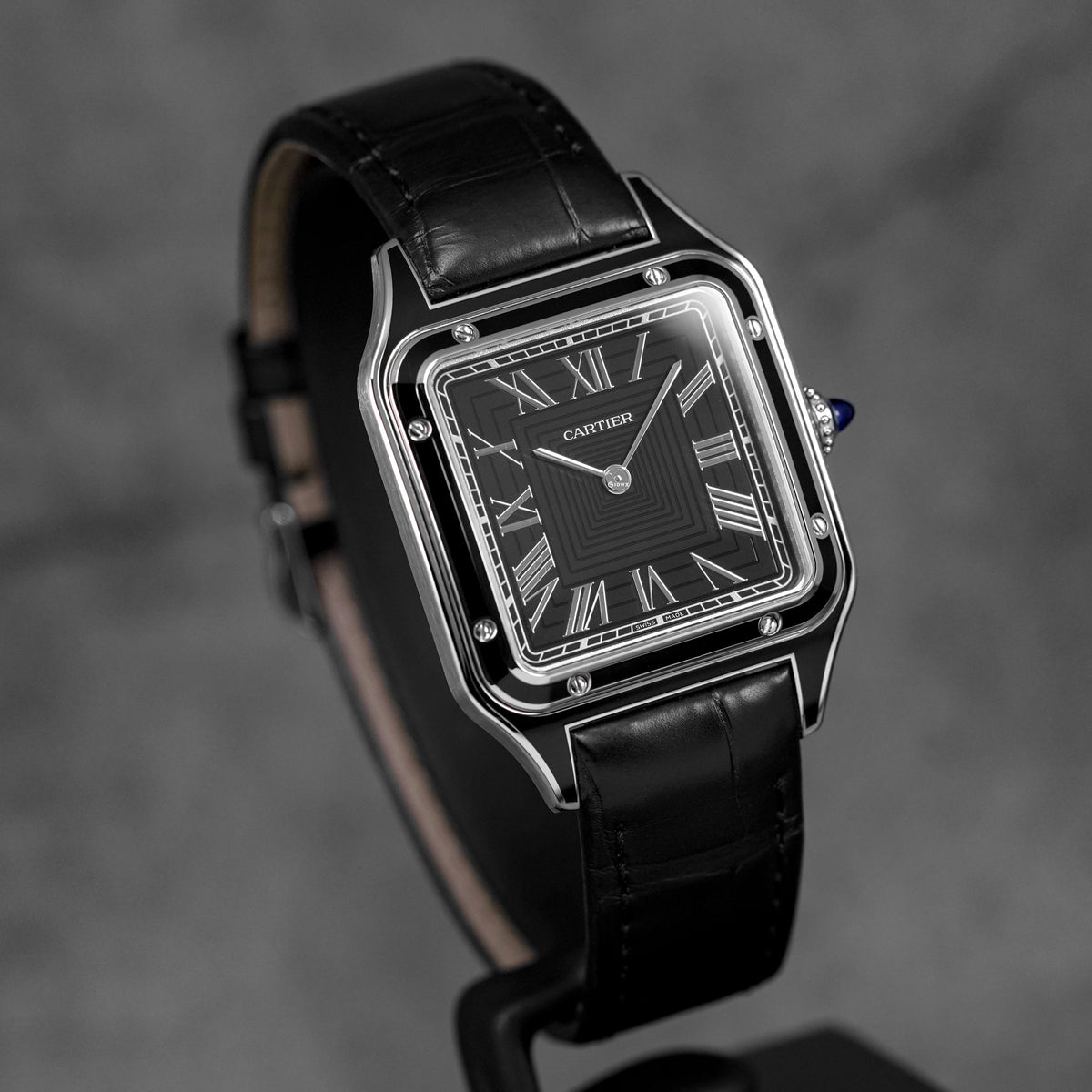 harga cartier santos dumont l black lacquer terbaru
