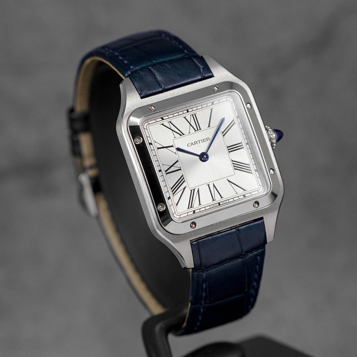 harga cartier santos dumont l silver