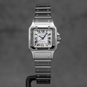 harga cartier santos galbee s silver