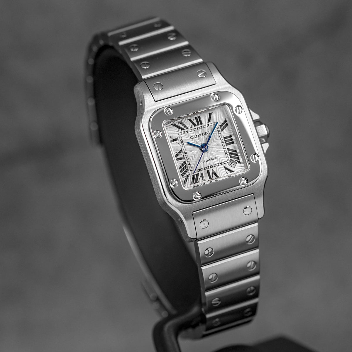 harga cartier santos galbee s silver