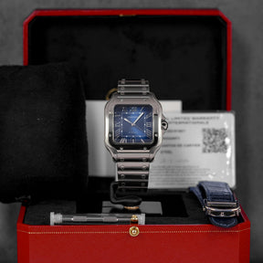 SANTOS L BLUE DIAL (2024)