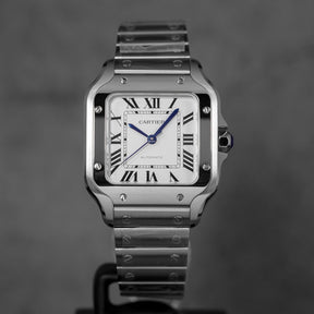 harga cartier santos m silver indonesia terbaru