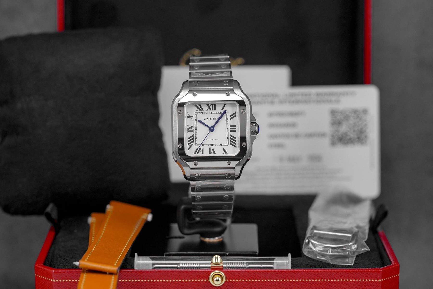 harga cartier santos m silver indonesia terbaru