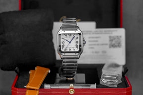 harga cartier santos m silver indonesia terbaru