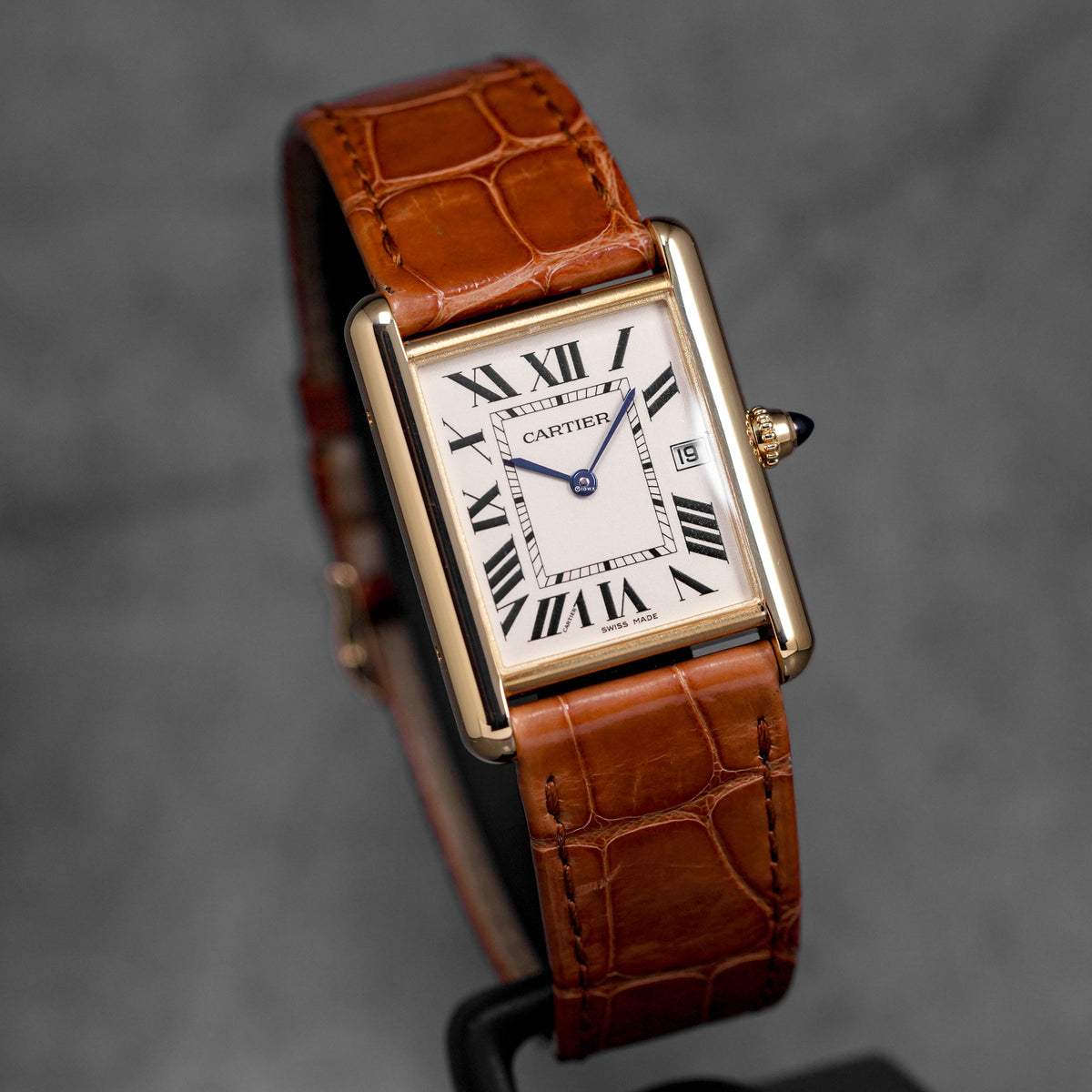 harga cartier tank louis l yellowgold silver