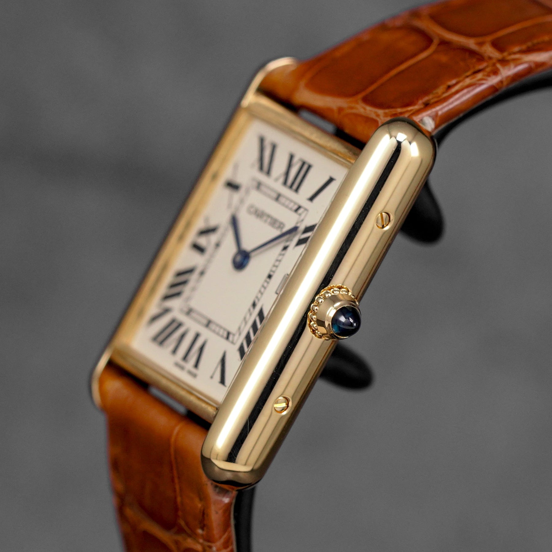 harga cartier tank louis l yellowgold silver