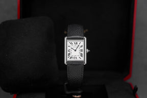 TANK MUST L SILVER DIAL (WATCH & BOX)