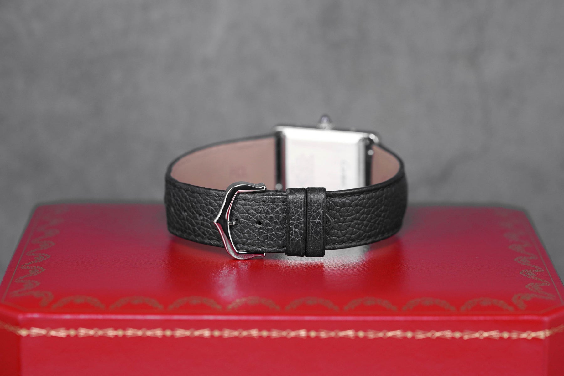TANK MUST L SILVER DIAL (WATCH & BOX)
