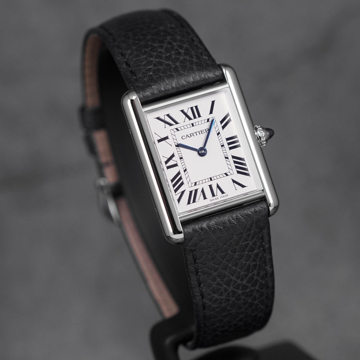 TANK MUST L SILVER DIAL (WATCH & BOX)