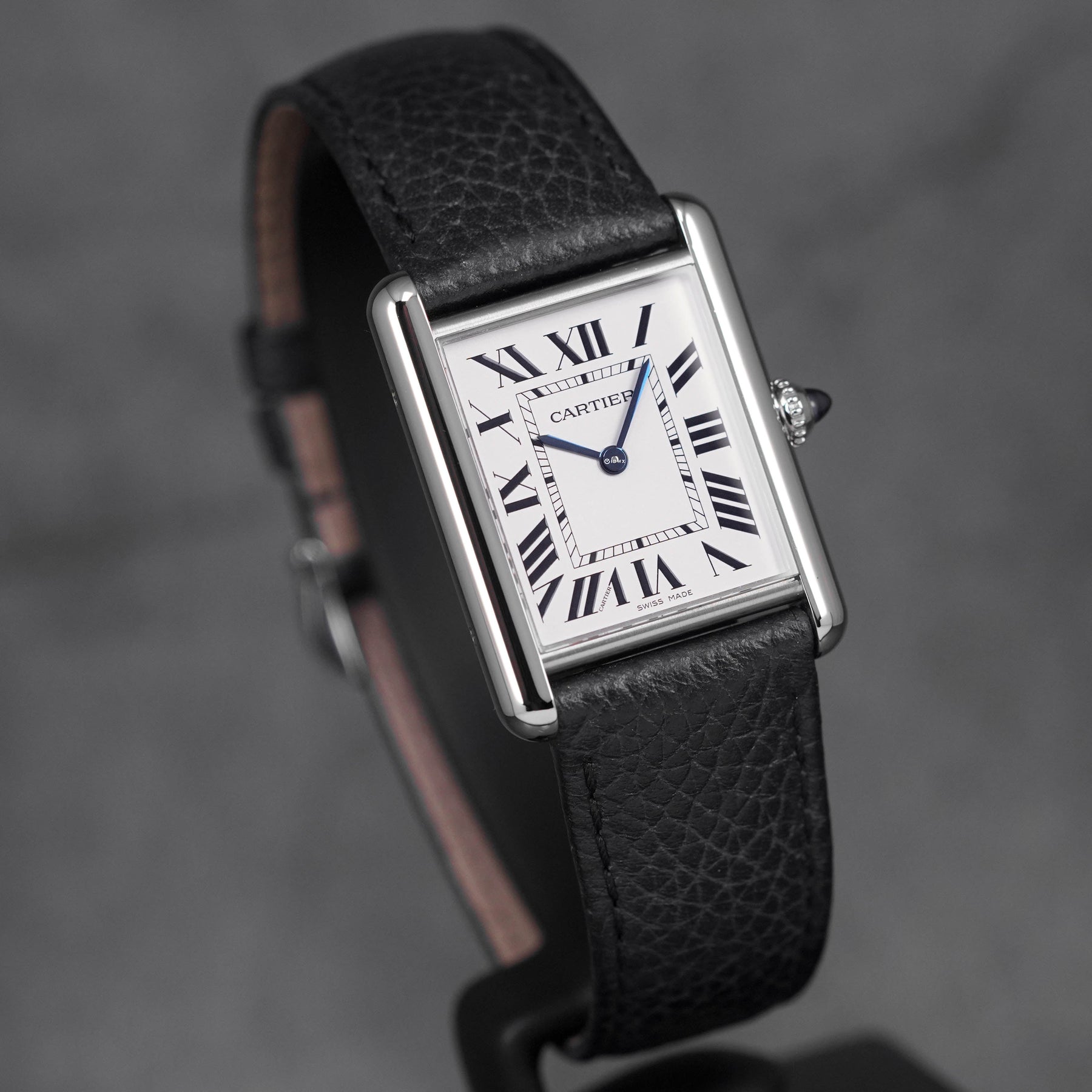 TANK MUST L SILVER DIAL (WATCH & BOX)