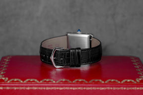 harga cartier tank must l black