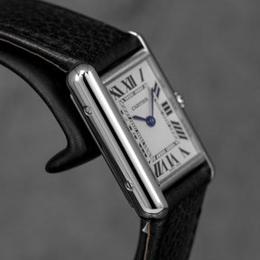 harga cartier tank must s silver