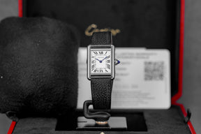 harga cartier tank must s silver