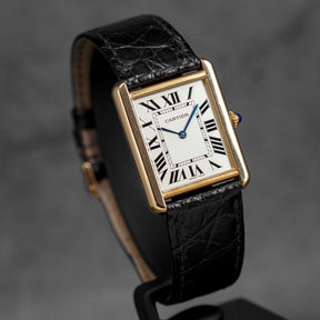 harga cartier tank solo l yellowgold
