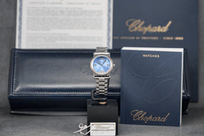 harga chopard happy sport round light blue