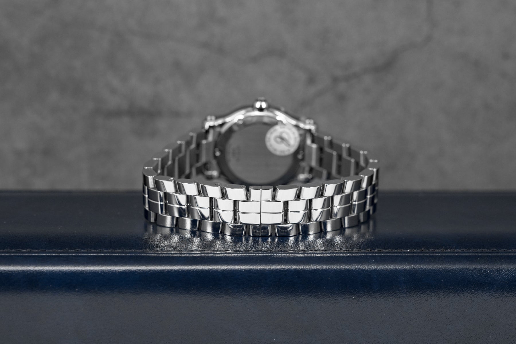 harga chopard happy sport round light blue