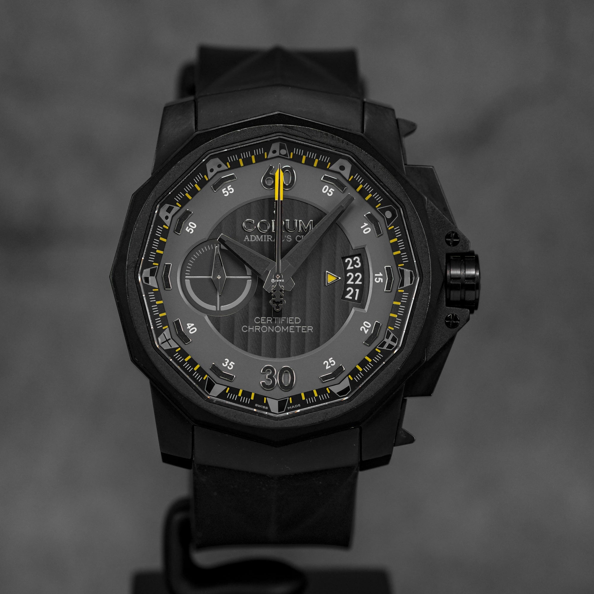 ADMIRAL'S CUP CHRONOGRAPH STEEL BLACK PVD LIMITED EDITION (WATCH ONLY)