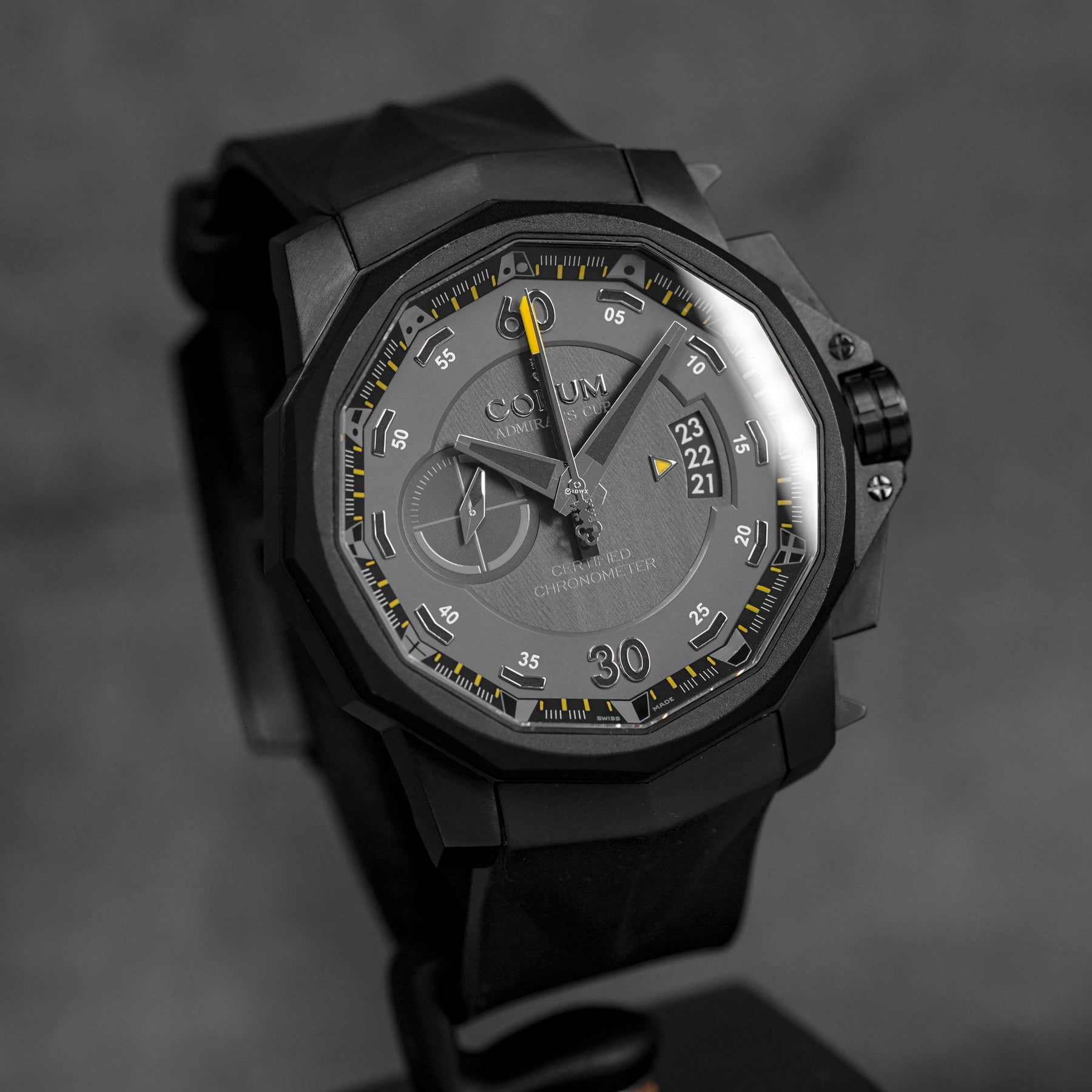 ADMIRAL'S CUP CHRONOGRAPH STEEL BLACK PVD LIMITED EDITION (WATCH ONLY)
