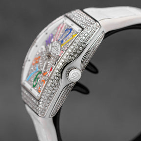 harga franck muller v32 white diamond color of dreams terbaru